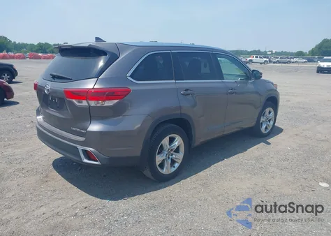 2019 Toyota Highlander Limited z USA, uszkodzony, nr VIN 5TDDZRFHXKS997288